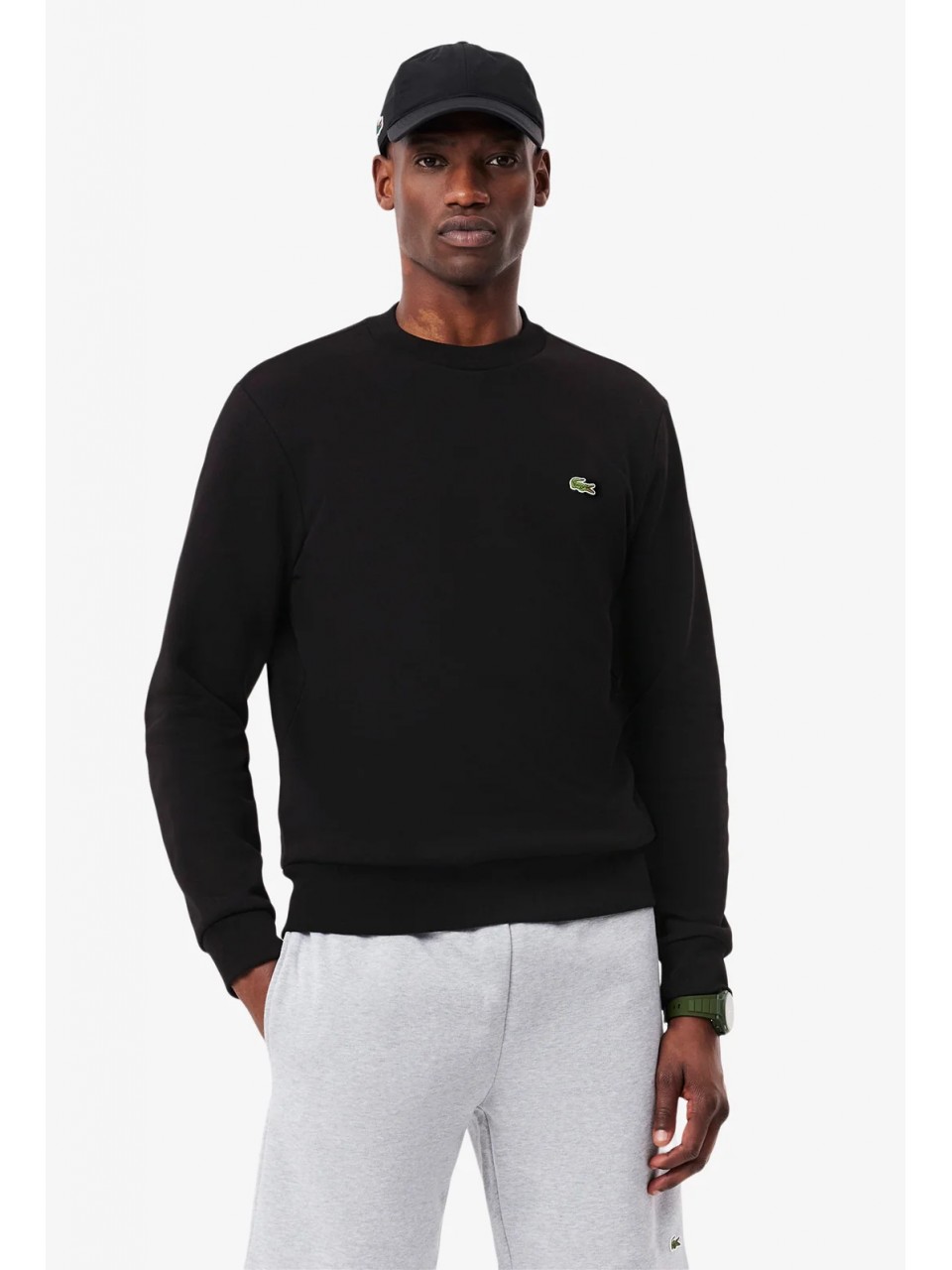 Felpa LACOSTE girocollo