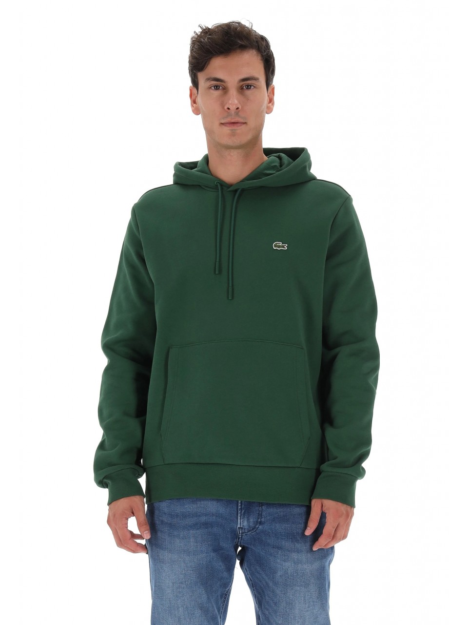 Felpa con cappuccio LACOSTE